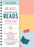 The American Library Association Recommended Reads and 2023 Planner: 17-Month Book Log Organizer With Stickers (Gifts for Readers & Book Lovers)