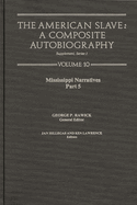 The American Slave: Mississippi Narratives Part 5, Supp. Ser. 1. Vol. 10