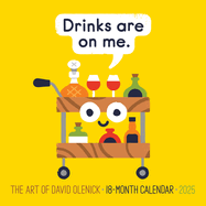 The Art of David Olenick 2026 7 X 7 Mini Wall Calendar