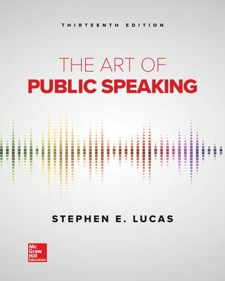 The Art of Public Speaking - Lucas, Paul, and Stob