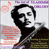 The Art of Vladimir Orloff - Alfred Holecek (piano); Josef Sivo (violin); Marian Friedman (piano); Vladimir Orlov (cello); ORTF Philharmonic Orchestra