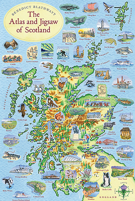 The Atlas and Jigsaw of Scotland - Blathwayt, Benedict
