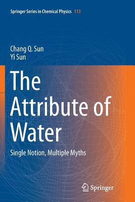 The Attribute of Water: Single Notion, Multiple Myths - Sun, Chang Q, and Sun, Yi