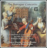 The Baroque Concerto in England - Neil Black (oboe); William Bennett (flute); Thames Chamber Orchestra; Michael Dobson (conductor)