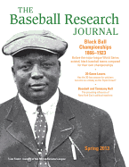 The Baseball Research Journal, Volume 42 #1