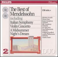 The Best of Mendelssohn - Salvatore Accardo (violin); Werner Haas (piano)