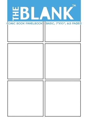 The Blank Comic Book Panelbook - Basic, 7"x10", 63 Pages - Comics, About