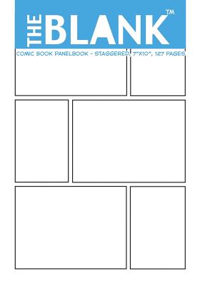 The Blank Comic Book Panelbook - Staggered, 7"x10", 127 Pages - Comics, About