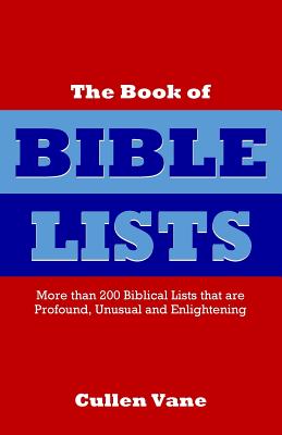 The Book of Bible Lists - Vane, Cullen