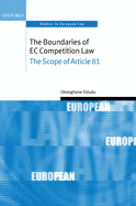 The Boundaries of EC Competition Law: The Scope of Article 81