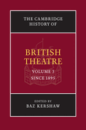 The Cambridge History of British Theatre