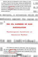 The CIA handbook on mass manipulation: Psychological Operations in Guerrilla Warfare