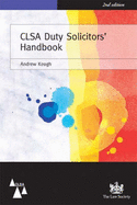 The CLSA Duty Solicitors' Handbook