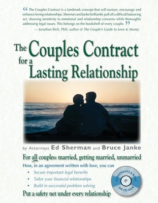 The Couples Contract for a Lasting Relationship - Sherman, Ed, and Janke, Bruce