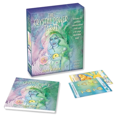 The Crystal Power Tarot: Includes a Full Deck of 78 Specially Commissioned Tarot Cards and a 64-Page Illustrated Book - Wallace, Jayne