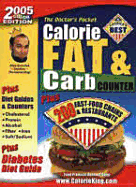 The Doctor's Pocket Calorie, Fat & Carbohydrate Counter - Borushek, Allan