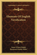 The Elements of English Versification