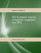 The European Journal of Applied Linguistics and TEFL Volume 13 Number 2