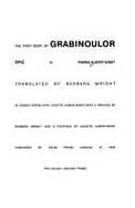 The first book of Grabinoulor : epic