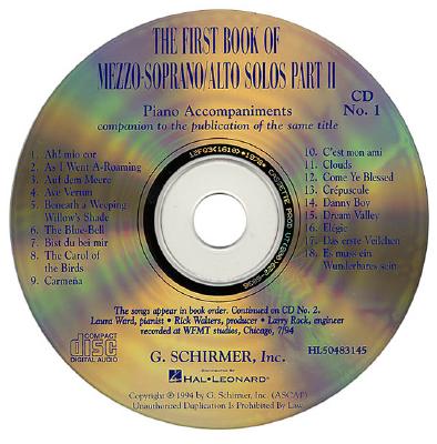 The First Book of Mezzo-Soprano/Alto Solos, Part 2 - G Schirmer Inc (Creator)