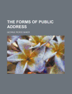 The Forms of Public Address