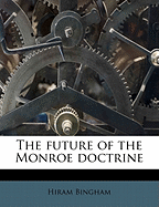 The Future of the Monroe Doctrine