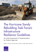 The Hurricane Sandy Rebuilding Task Force's Infrastructure Resilience Guidelines: An Initial Assessment of Implemention by Federal Agencies