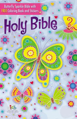 The ICB, Butterfly Sparkle Bible, Hardcover: International Children's Bible - Thomas Nelson