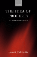 The Idea of Property: Its Meaning and Power