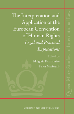 The Interpretation and Application of the European Convention of Human Rights: Legal and Practical Implications - Fitzmaurice, Malgosia (Editor), and Merkouris, Panos (Editor)