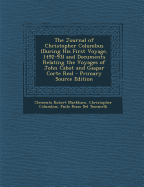 The Journal of Christopher Columbus (During His First Voyage, 1492-93) and Documents Relating the Voyages of John Cabot and Gaspar Corte Real