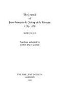 The Journal of Jean-Francois de Galaup de La Perouse, 1785-1788