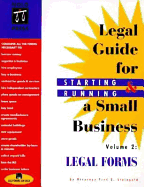 The Legal Guide for Starting & Running a Small Business (Vol.2): Legal Forms