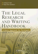 The Legal Research and Writing Handbook: A Basic Approach for Paralegals