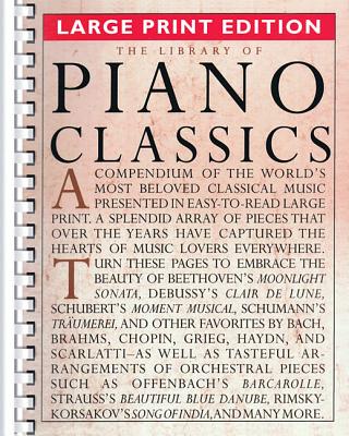 The Library of Piano Classics Large Print Edition - Appleby, Amy (Editor)