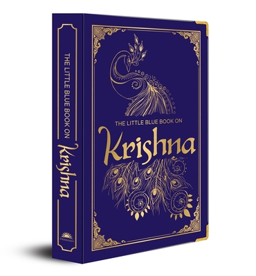 The Little Blue Book on Krishna: (Deluxe Silk Hardbound) - Vilas, Shubha
