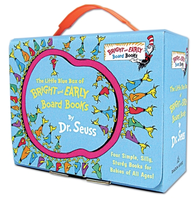 The Little Blue Box of Bright and Early Board Books by Dr. Seuss: Hop on Pop; Oh, the Thinks You Can Think!; Ten Apples Up on Top!; The Shape of Me and Other Stuff - Dr Seuss