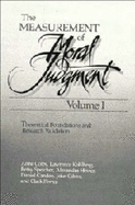 The Measurement of Moral Judgment: Volume 1
