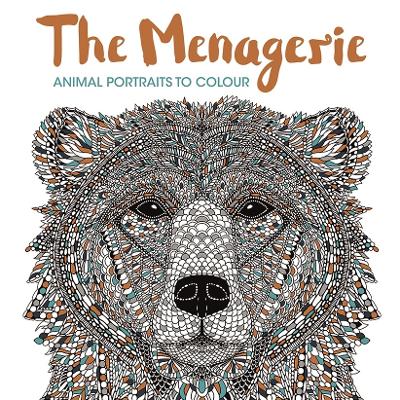 The Menagerie: Animal Portraits to Colour - Merritt, Richard, and Scully, Claire