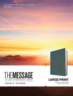 The Message Large Print: The Bible in Contemporary Language - Peterson, Eugene H (Translated by)