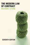 The Modern Law of Contract - Stone, Richard