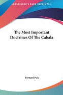 The Most Important Doctrines Of The Cabala