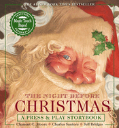 The Night Before Christmas Press & Play Storybook: The Classic Edition Hardcover Book Narrated by Jeff Bridges