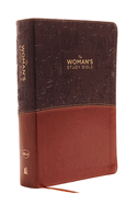 The NKJV, Woman's Study Bible, Fully Revised, Imitation Leather, Brown/Burgundy, Full-Color, Indexed: Receiving God's Truth for Balance, Hope, and Transformation