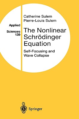 The Nonlinear Schrdinger Equation: Self-Focusing and Wave Collapse - Sulem, Catherine, and Sulem, Pierre-Louis