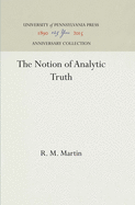 The Notion of Analytic Truth