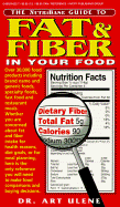 The Nutribase Guide to Fat and Fiber in Your Food