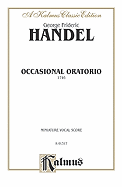 The Occasional Oratorio: Satb or Ssaattbb with Sstb Soli (German, English Language Edition), Miniature Score