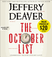 The October List - Deaver, Jeffery, New