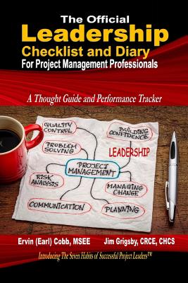 The Official Leadership Checklist and Diary for Project Management Professionals - Cobb, Ervin (Earl), and Jim, Grigsby